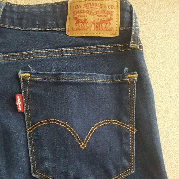 Levi's Denim - Women's Levi's 711 Skinny Jeans Size 27 Blue